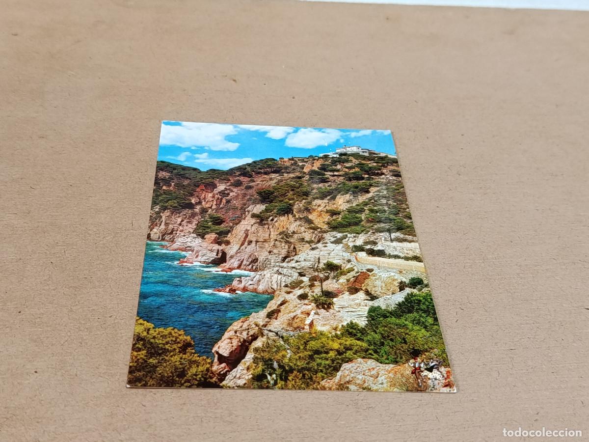 Postales: BAIX EMPORD&Agrave; - POSTAL SAN FELIU DE GUIXOLS - ACANTILADO DE SAN ELMO