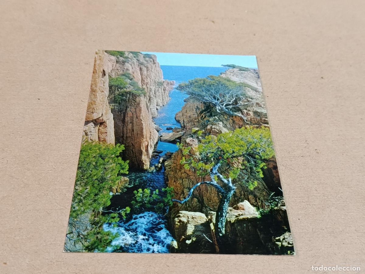 Postales: BAIX EMPORD&Agrave; - POSTAL SAN FELIU DE GUIXOLS - DETALLE DE LA COSTA