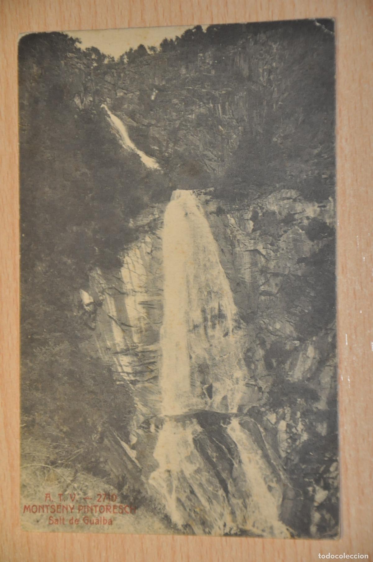 Postales: postal montseny pintoresch, salt de gualba atv 2710