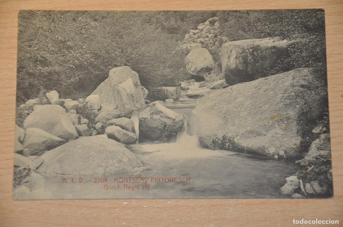 Postales: postal montseny pintoresch, gorch negre (II), atv 2708