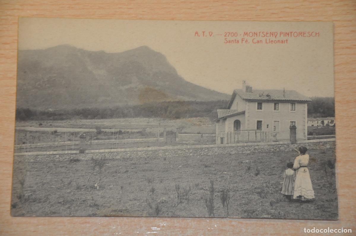 Cartes Postales: postal montseny pintoresch, santa fe, can lleonart, atv 2700