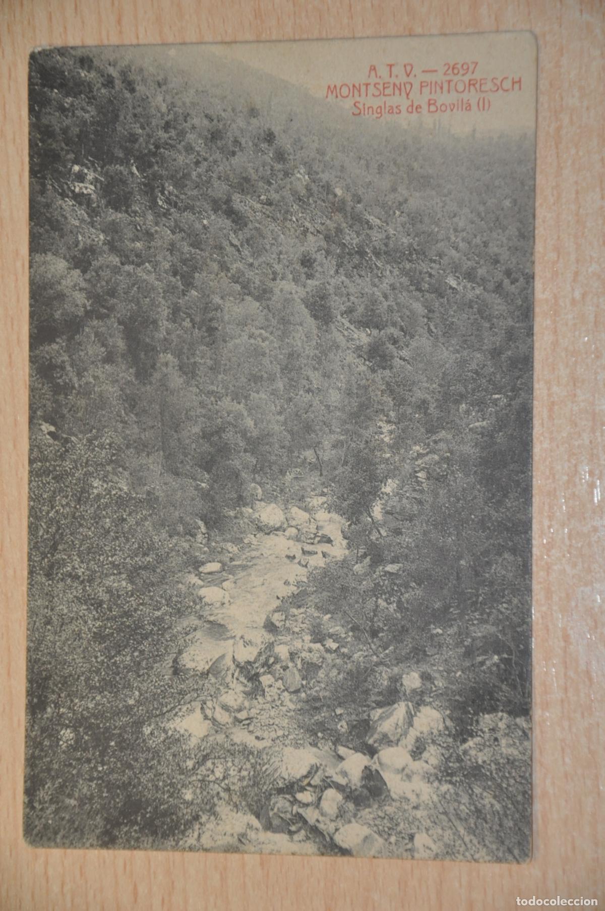 Postales: postal montseny pintoresch, singlas de bovila (I), atv 2697