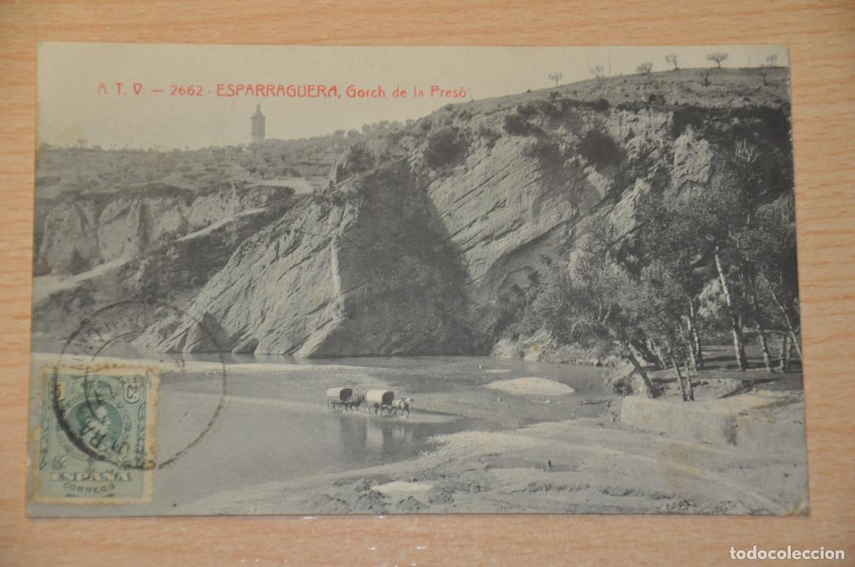 Postales: postal esparraguera, gorch de la preso, atv 2662