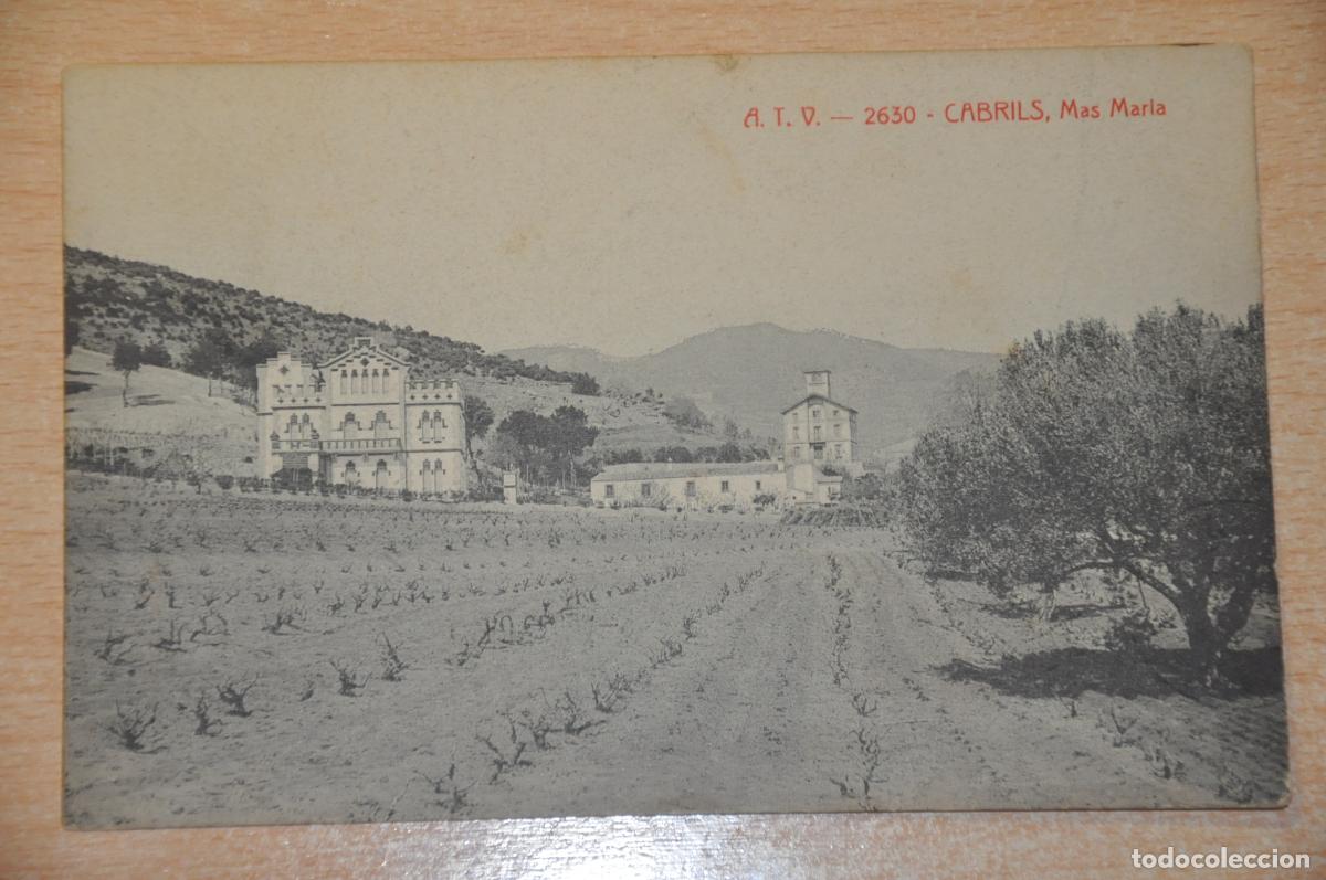 Postales: postal cabrils, mas maria, atv 2630