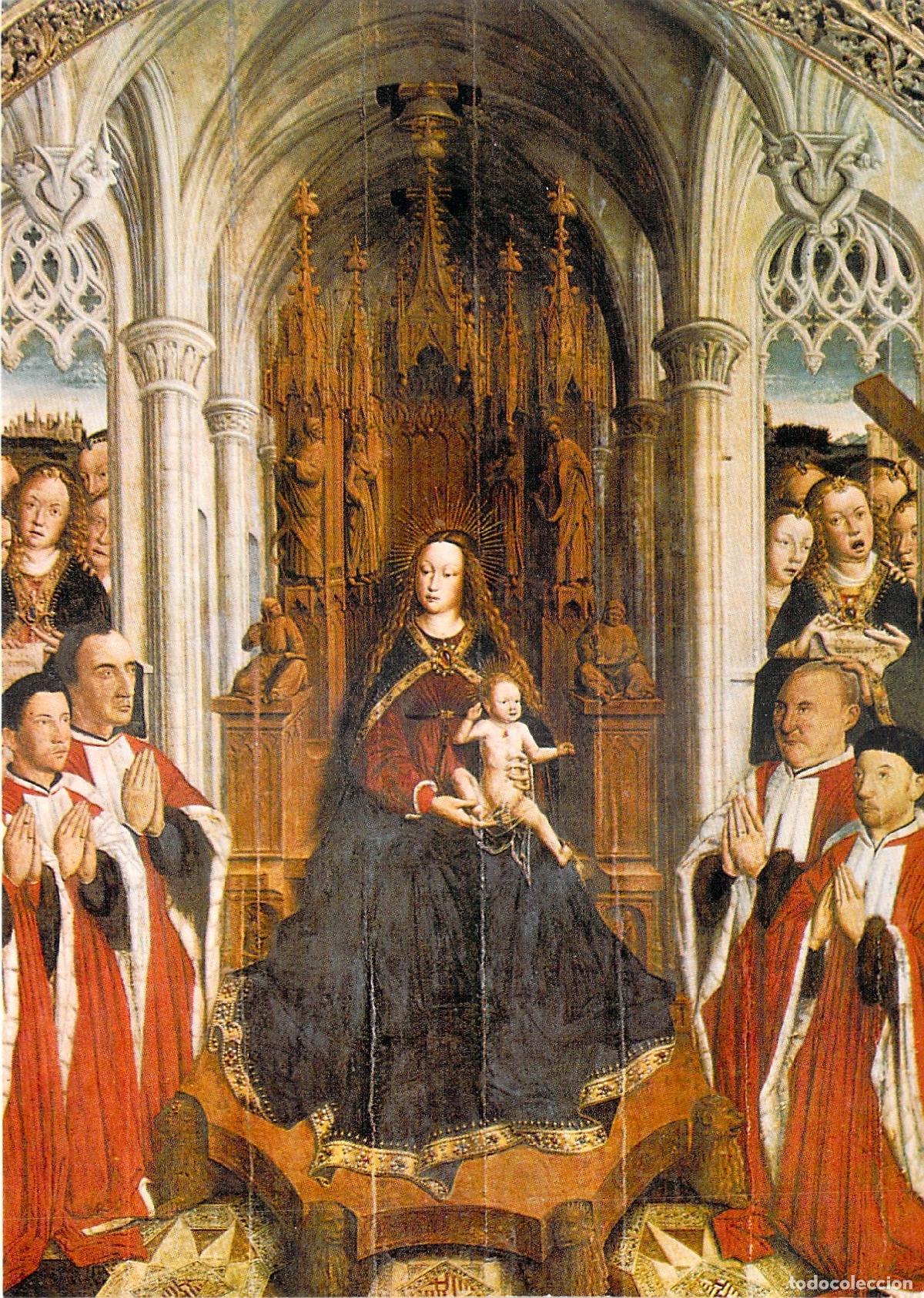Postales: Postal Pintura G&oacute;tica Virgen de los Consellers de Llu&iacute;s Dalmau