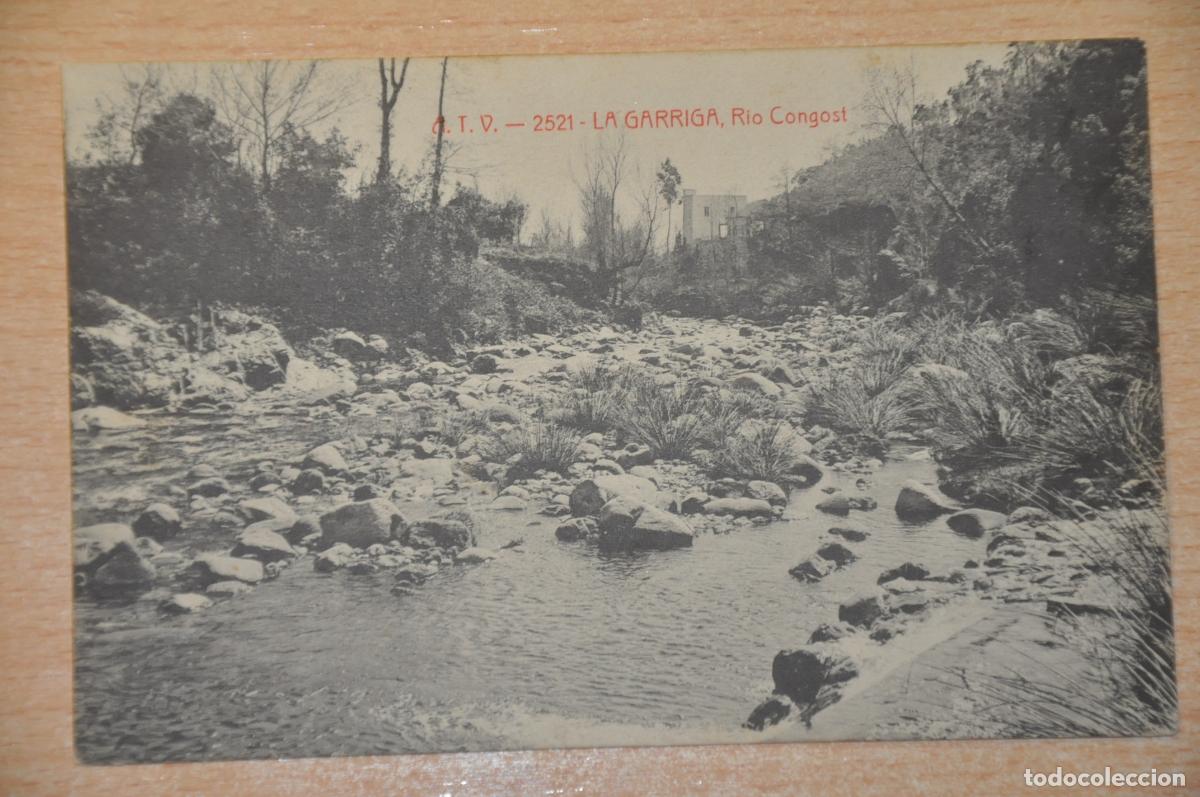 Postales: postal la garriga, rio congost, atv 2521