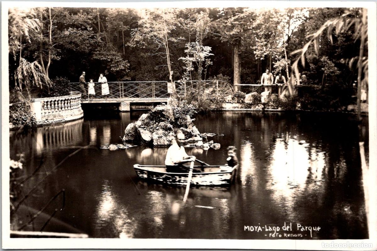 Postales: Moy&agrave; - Lago del Parque - Renom - 141x92mm - In&eacute;dita en Todocolecci&oacute;n