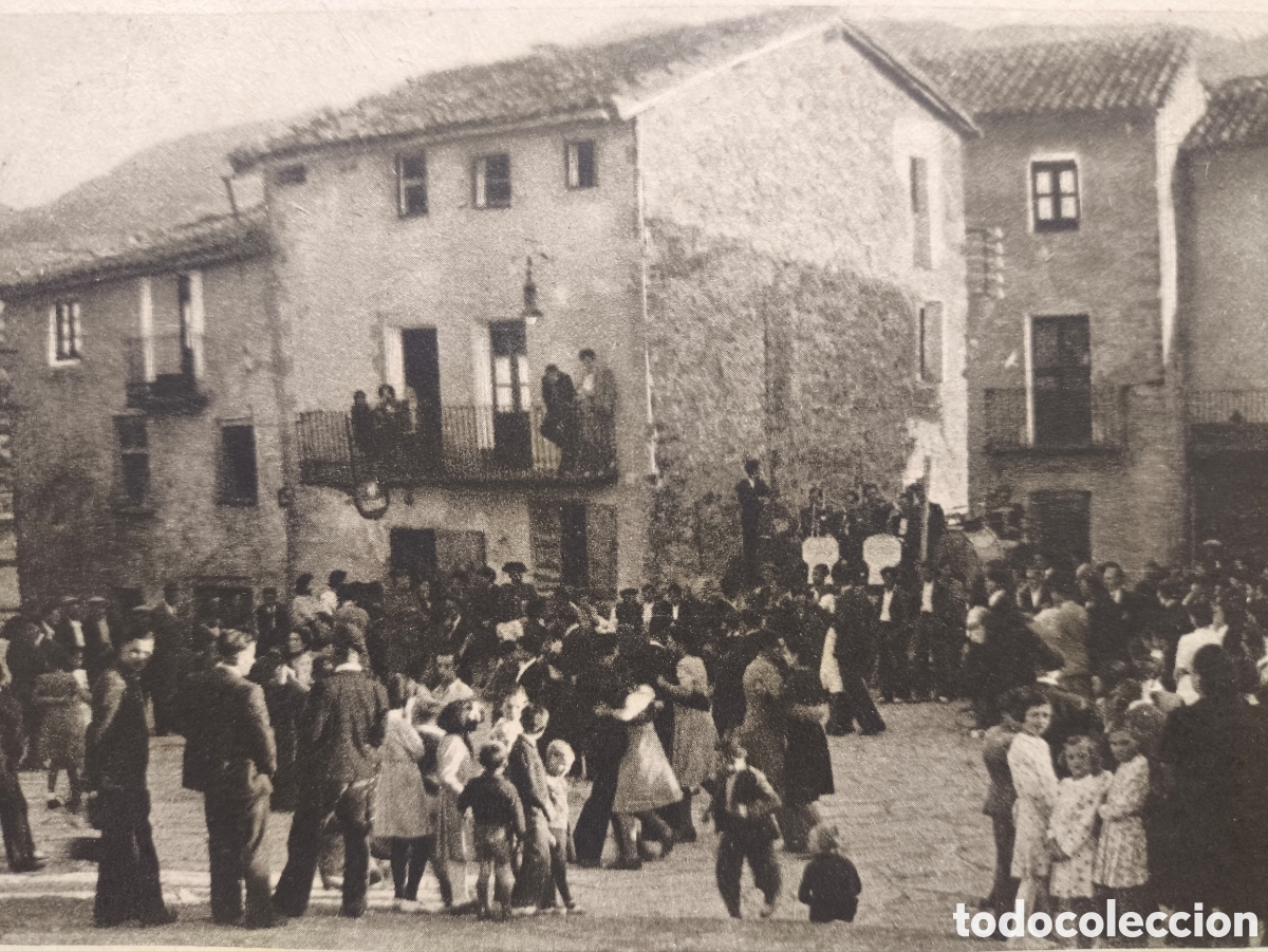 Postales: GOMBRENY LA PLA&Ccedil;A FESTA MAJOR ? POSTAL RIPOLL&Egrave;S GIRONA C. 1945