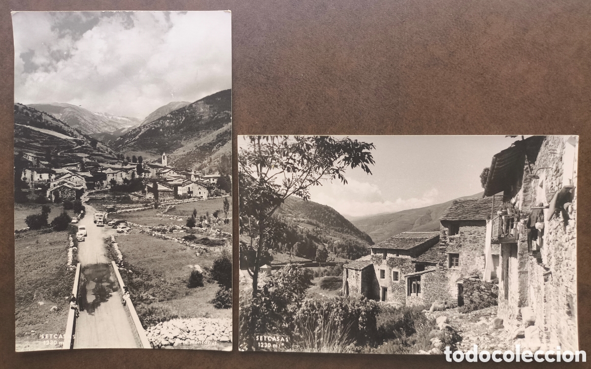 Postales: SETCASES POSTAL FOTOGRAF&Iacute;A LOTE 2 RIPOLL&Egrave;S GIRONA C. 1960