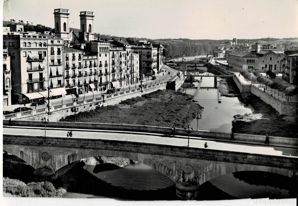 Postales: POSTAL MODERNA DE CATALU&Ntilde;A. GERONA. PANORAMICA SOBRE RAMBLAS ERDAGUER Y JOSE ANTONIO. P-CAT-2082