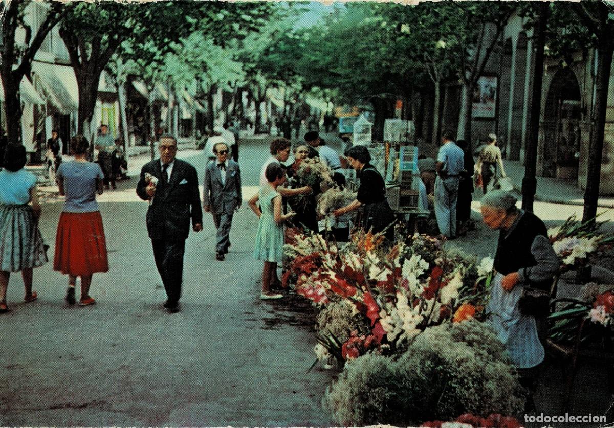 Postales: POSTAL MODERNA DE CATALU&Ntilde;A. GERONA. LA RAMBLA. P-CAT-2083