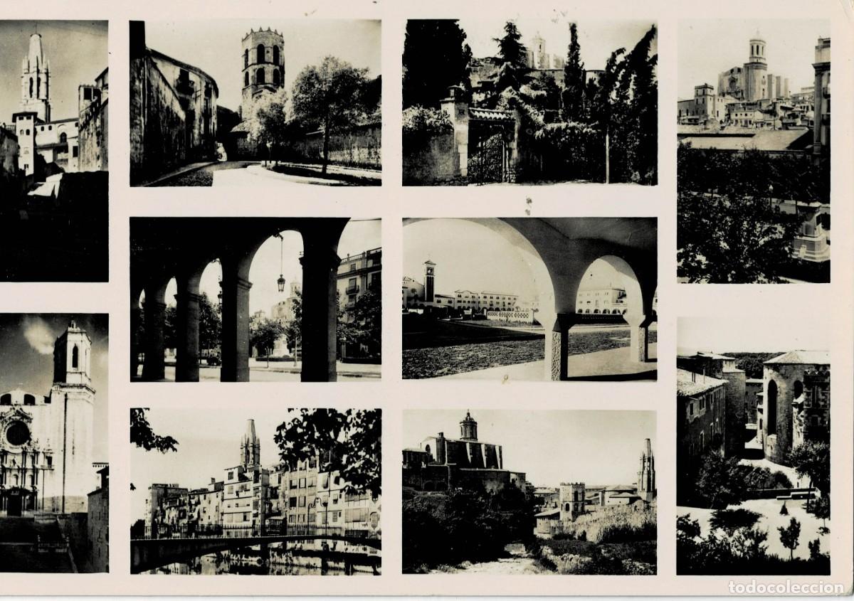Postales: POSTAL MODERNA DE CATALU&Ntilde;A. GERONA. VISTAS DE LA CIUDAD. P-CAT-2084