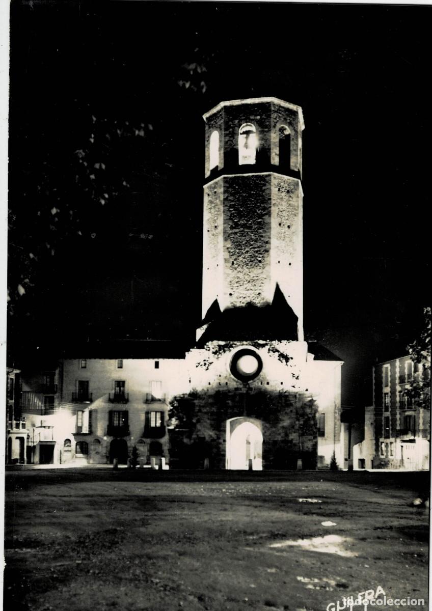 Postales: POSTAL MODERNA DE CATALU&Ntilde;A. PUIGCERDA. CAMPANARIO ILUMINADO. P-CAT-2096