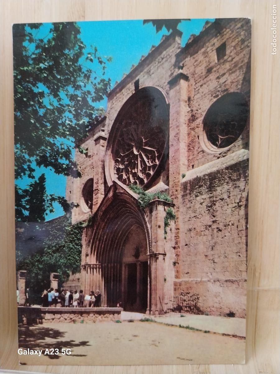 Postales: SAN CUGAT VALLES FACHADA MONASTERIO ED CABANAS FOTO GUILERA 104 CIRCULADA