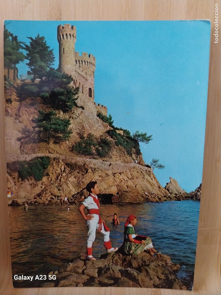 Postales: LLORET DE MAR CASTILLO ED BLANES MURCIA 305 SC ORIGINAL TRAJE REGIONAL