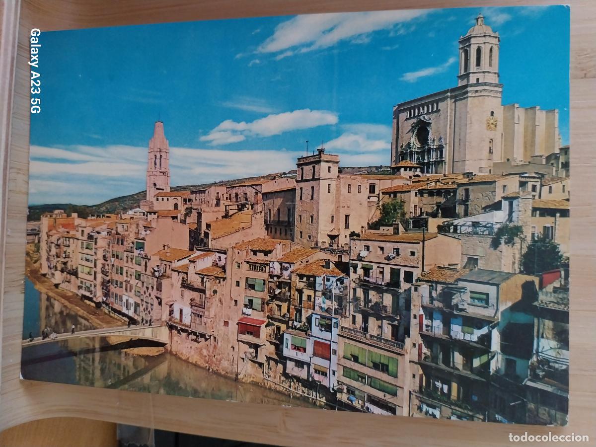 Postales: GERONA ED OSCAR POSTALES 53 SC ORIGINAL ANIMADA ROPA TENDIDA CASAS