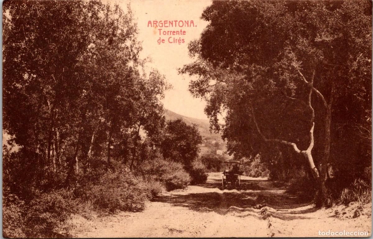 Postales: Argentona - Torrente de Cir&eacute;s - Fototipia Thomas - 139x90mm