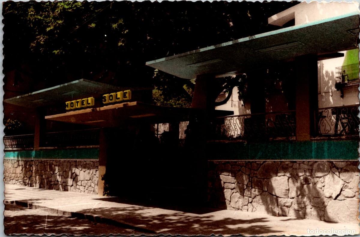 Postales: Argentona - Hotel Sol&eacute; - Foto G&uuml;ell - Coloreada - 142x93mm - Entrada