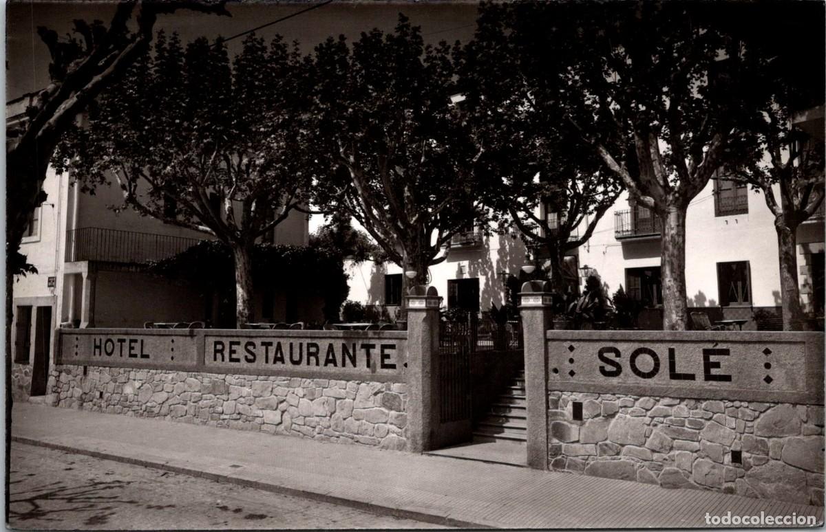 Postales: Argentona - Hotel Sol&eacute; - Foto G&uuml;ell - 140x91mm - Entrada