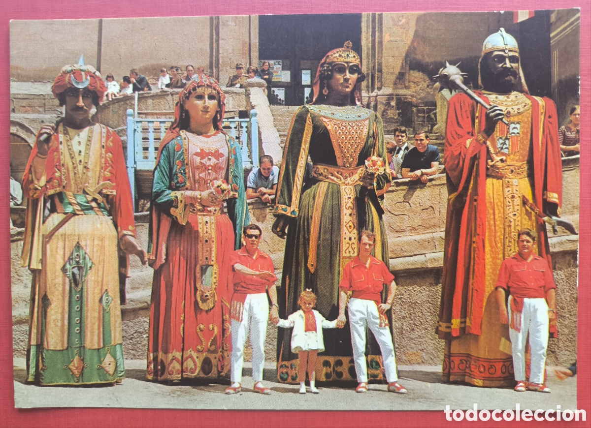 Postales: BERGA LA PATUM FESTA POPULAR POSTAL A COLOR C. 1970