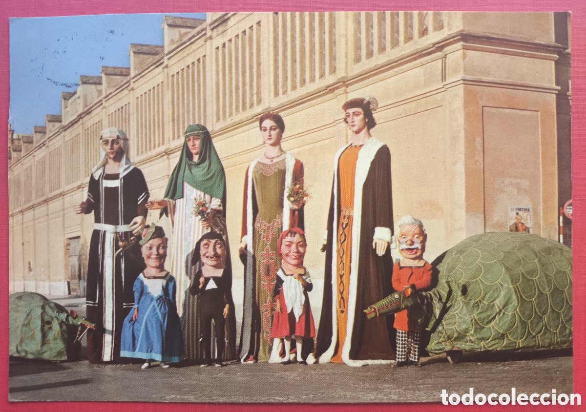 Postales: TORTOSA FESTA MAJOR GEGANTS CUCAFERA POSTAL A COLOR 1978