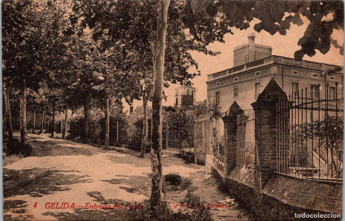 Cartes Postales: Gelida - Entrada del Poble - Roisin 4 - 135x87mm