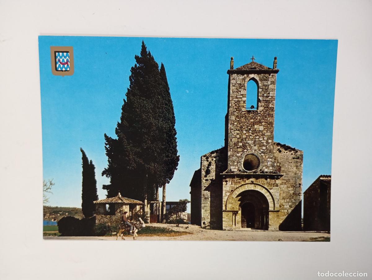 Postales: POSTAL DE BANYOLES. IGLESIA ROM&Aacute;NICA. GIRONA. TDKP29R