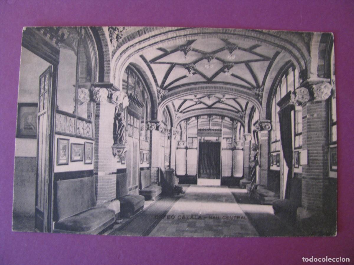 Postales: POSTAL DE ORFE&Oacute; CATAL&Aacute;. NAU CENTRAL. FOMENT D'ESCOLES CATALANES.