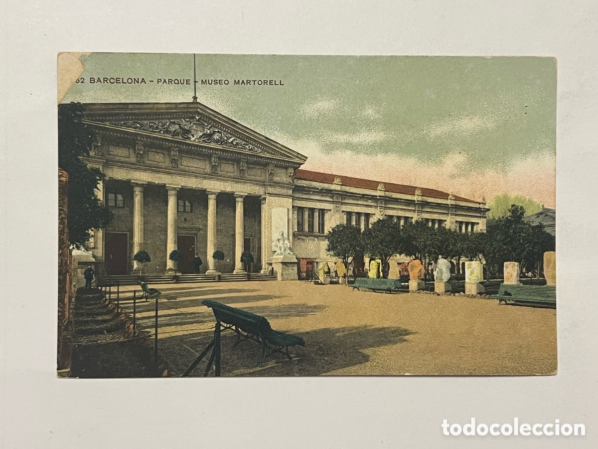 Postales: BARCELONA. Postal No.62, Parque. Museo Martorell&hellip; Edita Misse Hnos (h.1920?) S/C