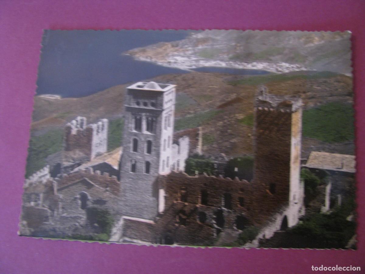 Cartes Postales: POSTAL FOTOGRAFICA DE SAN PEDRO DE RODA. PUERTO DE LA SELVA. COLOREADA