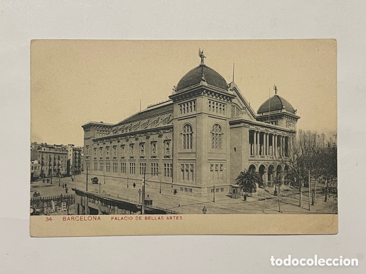 Postkarten: BARCELONA Postal No.34, PALACIO DE BELLAS ARTES.. Samsot y Misse Hnos. Barna (h.1910?) S/C