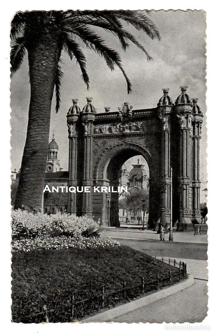Postkarten: BARCELONA N&ordm; 10 ARCO DE TRIUNFO / EDICION GRAFOTO SERIE III / SIN FRANQUEAR