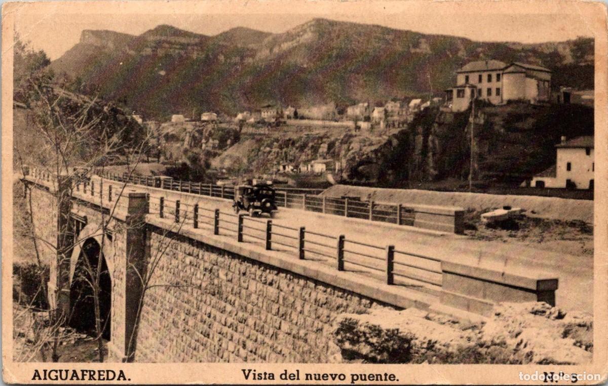 Postkarten: Aiguafreda - Vista del nuevo puente - n&ordm; 5 - Sin m&aacute;s datos - 135x85mm - In&eacute;dita en Todocolecci&oacute;n