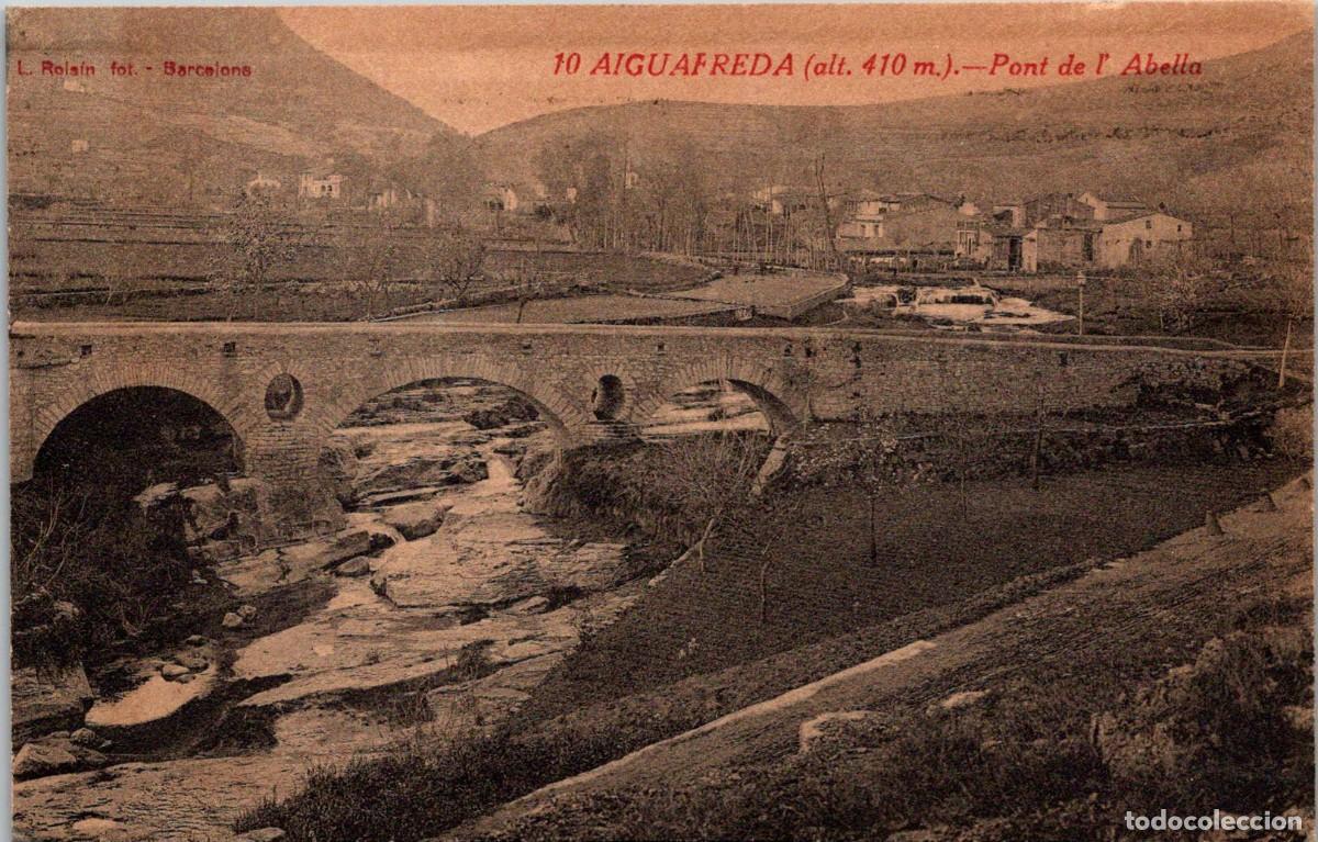 Postkarten: Aiguafreda - Pont de l' Abella - Roisin 10 - 136x87mm - In&eacute;dita en Todocolecci&oacute;n