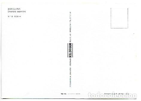 Postales: DIVERSOS ASPECTOS.- BARCELONA - Foto 2