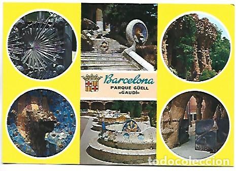 Postales: PARQUE GUELL.- BARCELONA - Foto 1