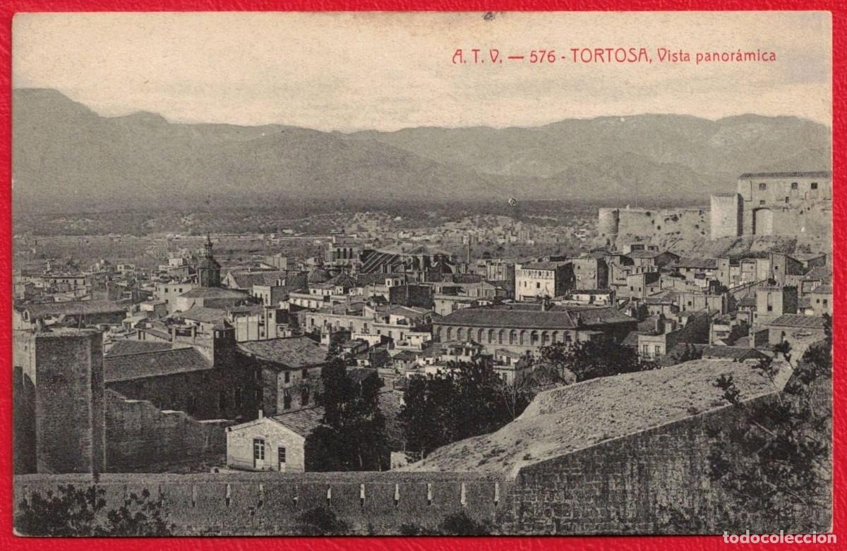 Cartes Postales: TORTOSA VISTA PANORAMICA - 576 - A.T.V. Ed. Angel Toldr&aacute; Viazo