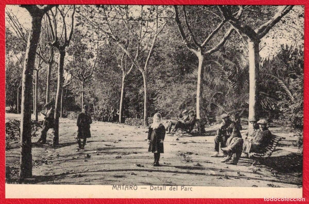 Postales: MATAR&Oacute; - DETALL DEL PARC - POSTALES MAURI