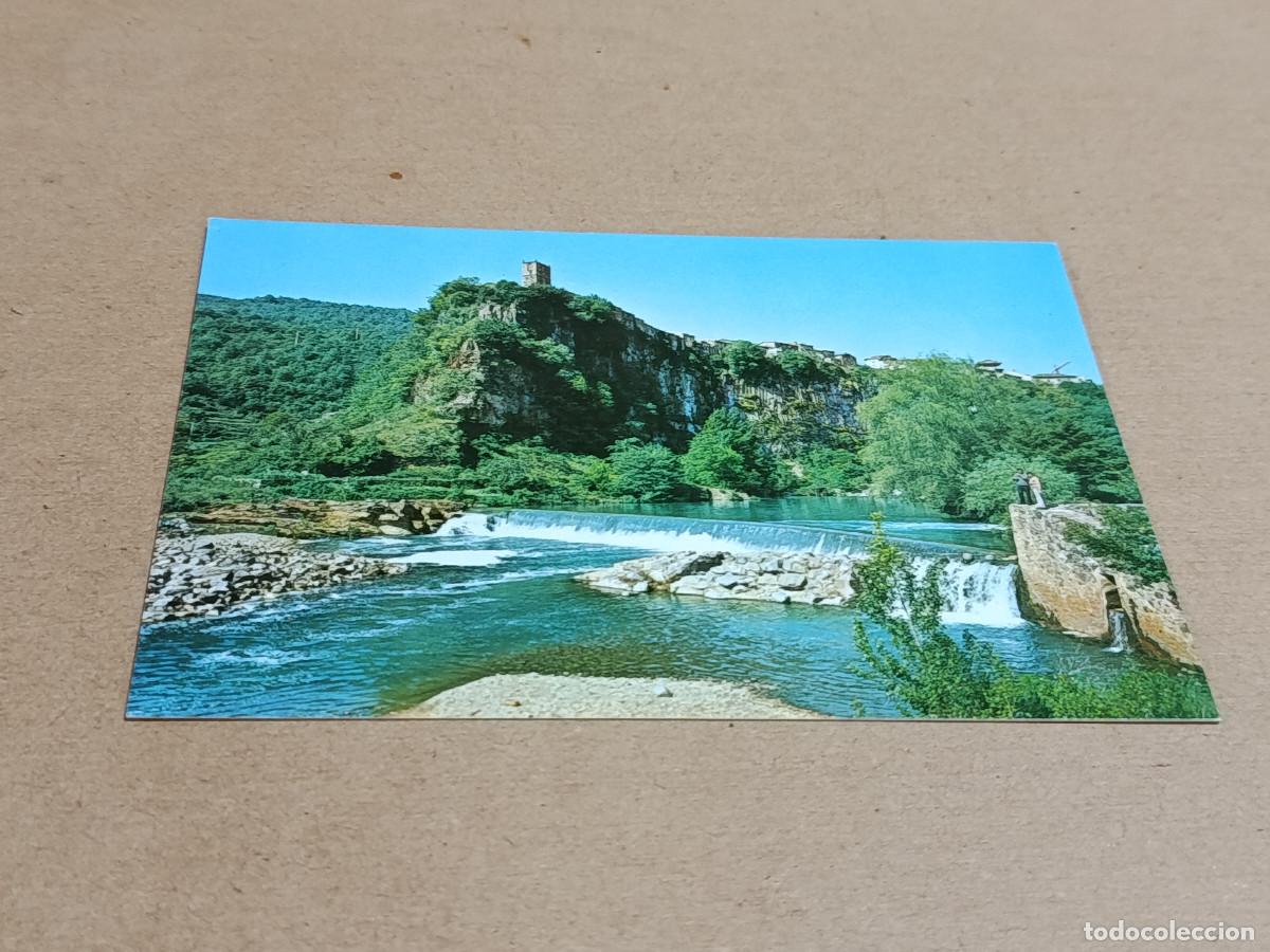 Postales: GARROTXA - POSTAL CASTELLFULLIT DE LA ROCA - RIU FLUVI&Agrave; I VISTA PARCIAL