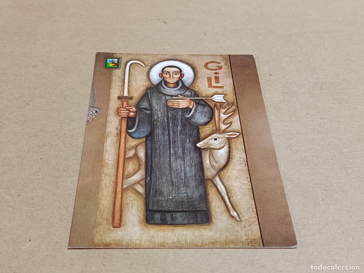 Postales: RIPOLL&Egrave;S - POSTAL NURIA - CAMBRIL - PINTURES AL FRESC - SANT GIL