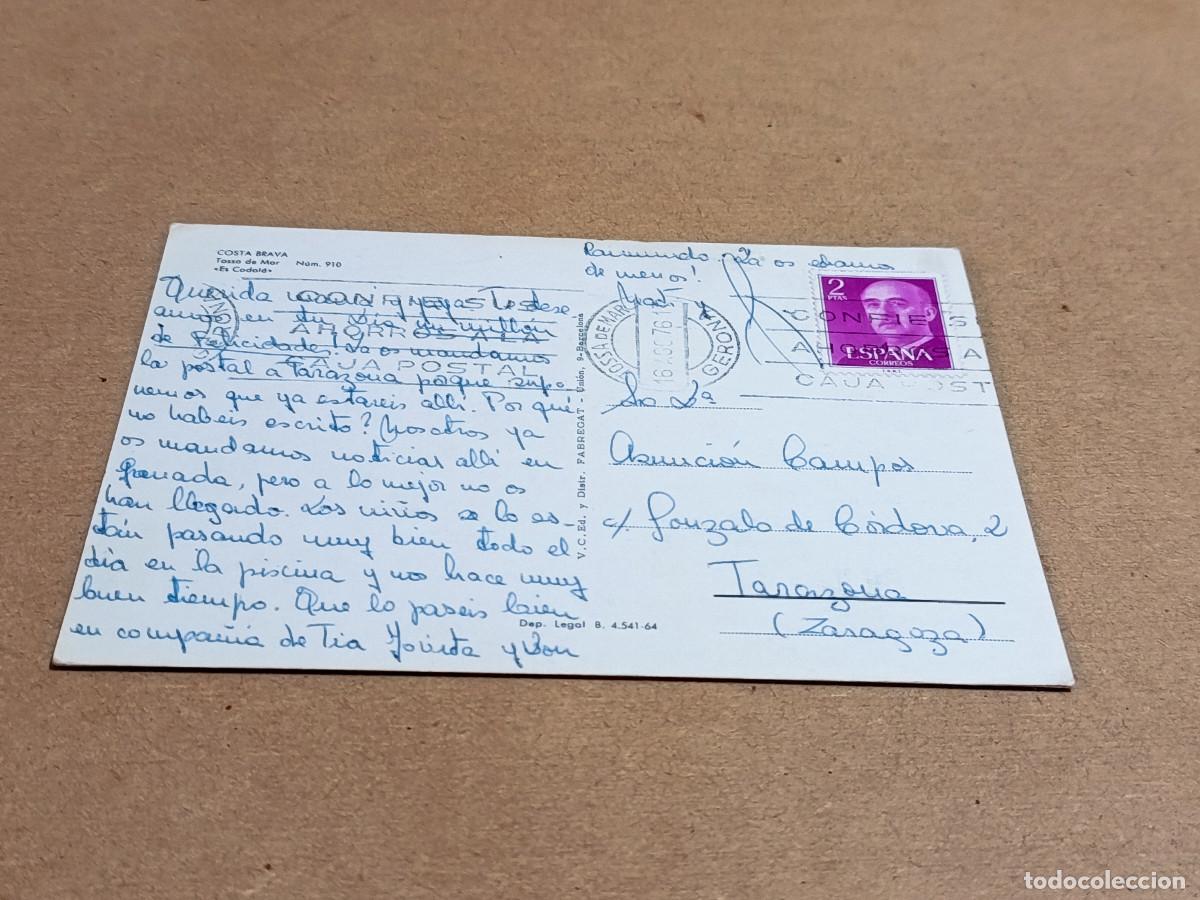 Postales: LA SELVA - POSTAL TOSSA DE MAR - ES CODOL&Agrave; - Foto 2