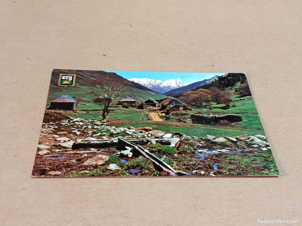 Postales: VALL D'ARAN - POSTAL LES BORDES - REC&Oacute; T&Iacute;PIC