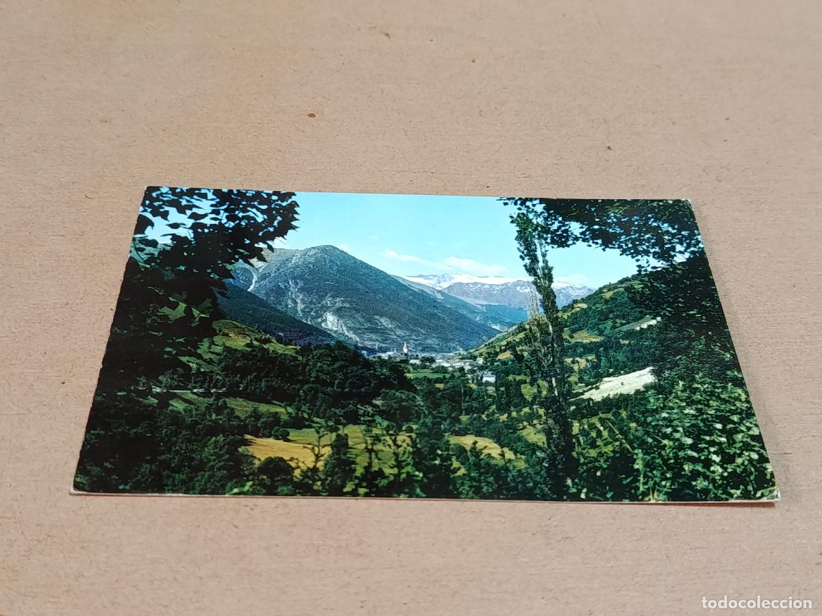 Postales: VALL D'ARAN - POSTAL VISTA GENERAL AMB UNY&Agrave; AL FONS