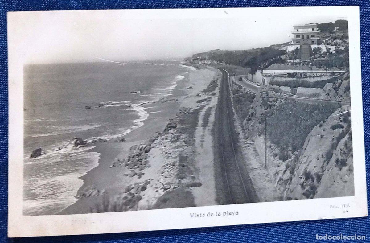 Postales: CANET DE MAR 6. VISTA DE LA PLAYA. EDIC. VILA, S/F.