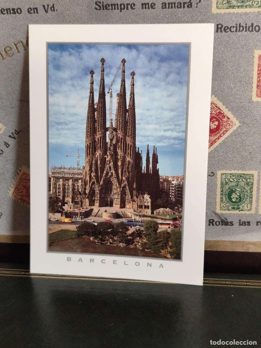 Postales: P5908 Postal Barcelona 3058 Temple de la Sagrada Familia Triangle