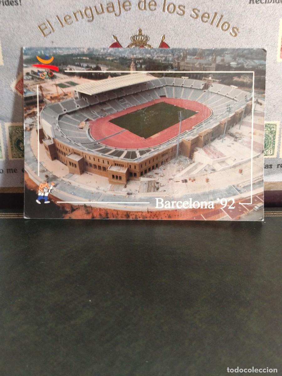 Postales: P5911 Postal Barcelona Colecci&oacute;n Ol&iacute;mpica 134 Estadi Montjuic . Foto Julian