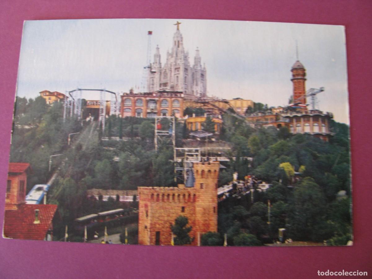 Postales: POSTAL DE BARCELONA. VISTA TIBIDABO. RAKER. ESCRITA 1963