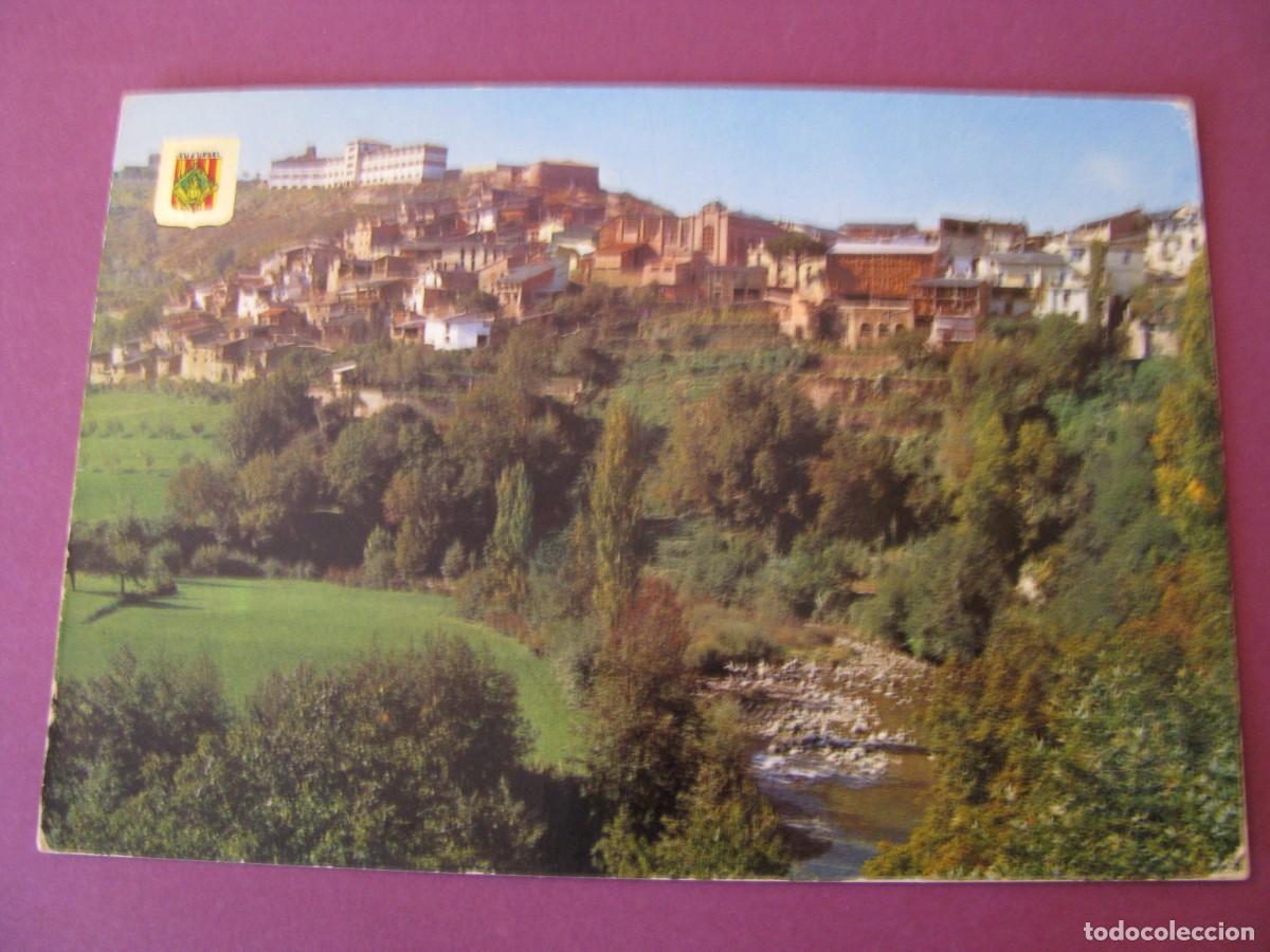 Postales: POSTAL DE SEO DE URGEL. VISTA GENERAL DE CASTELL CIUDAD. AL FONDO LOS CUARTELES. ESCUDO DE ORO.
