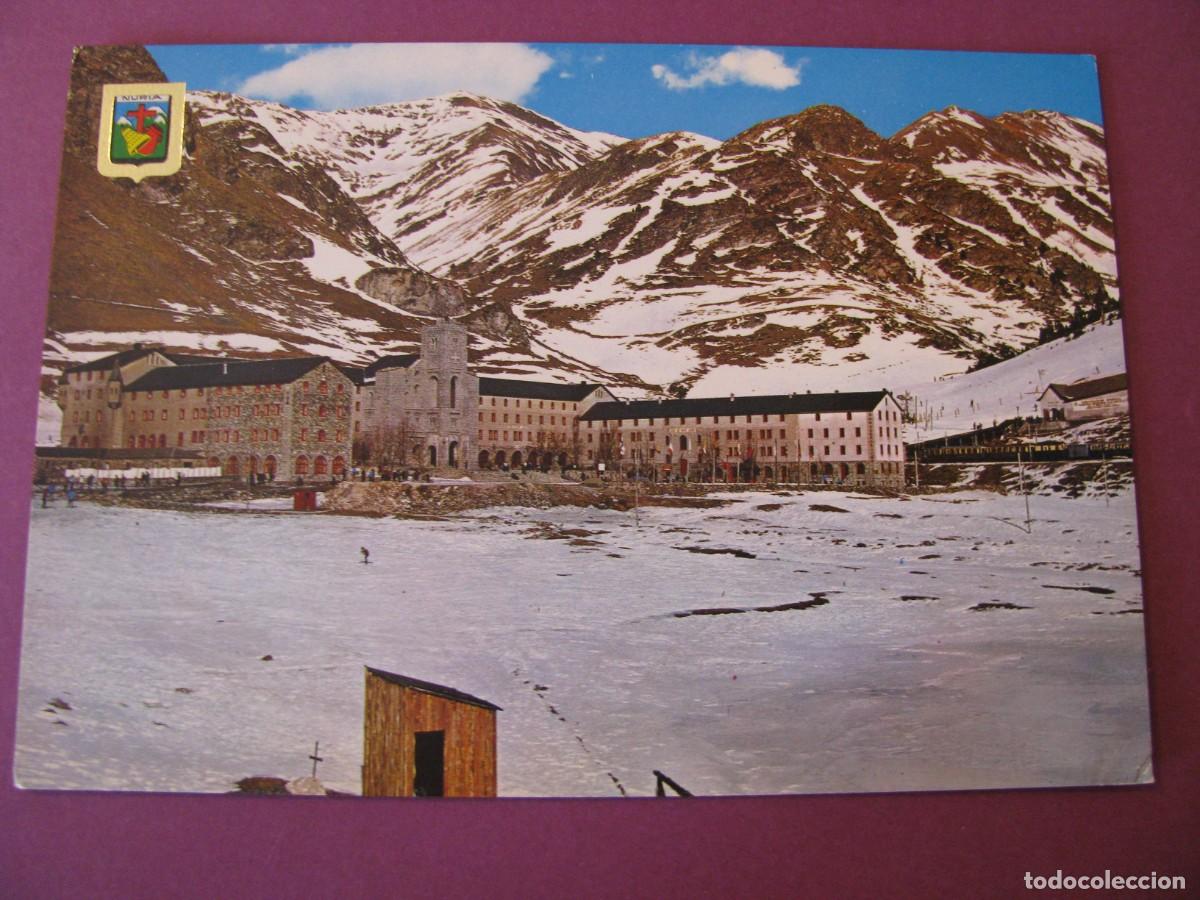 Postales: POSTAL DE NURIA. SANTUARIO DE NURIA. ESCUDO DE ORO.