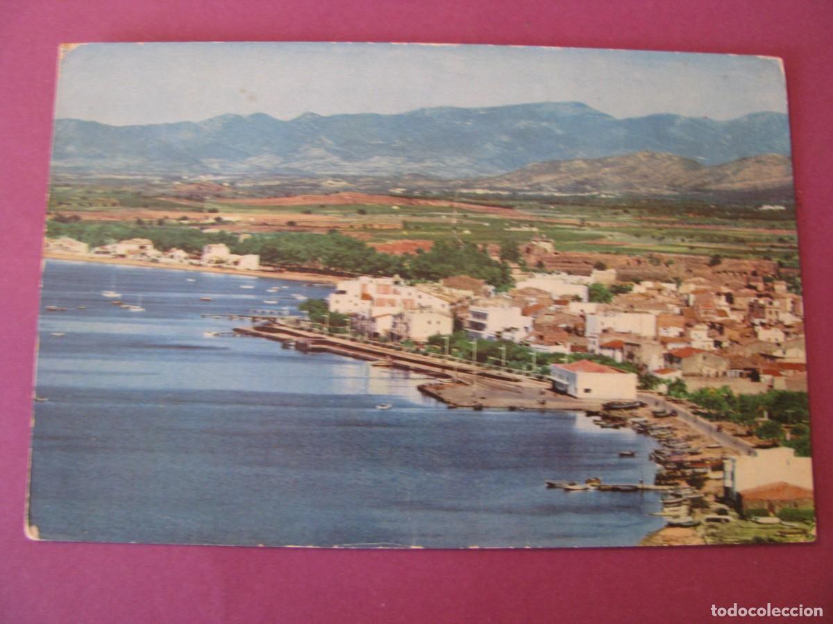 Cartoline: POSTAL DE COSTA BRAVA. ROSAS. VISTA GENERAL. PUIG FERRAN. ESCRITA